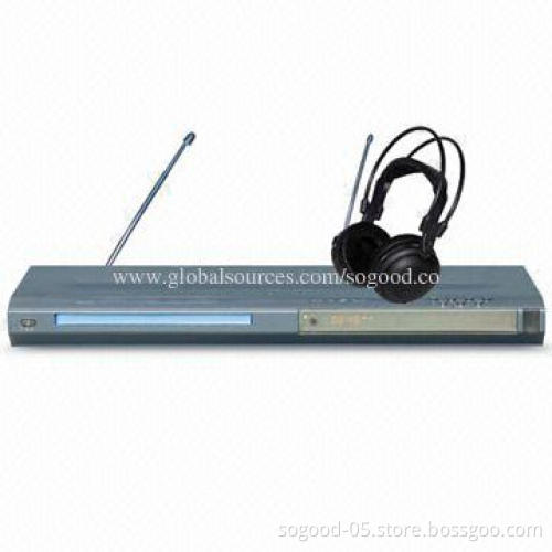 Wireless DVD Player with >500TVL Horizontal Resolution